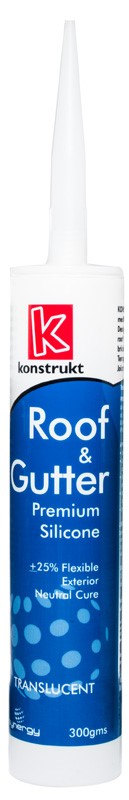 SILICONE ROOF + GUTTER NEUTRAL CURE - TRANS - STD CARTRIDGE 